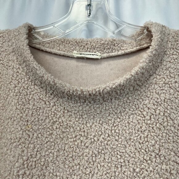 Viamor Womens Blush Long Sleeve Round Neck Pullover Sweater Size Medium - Picture 4 of 9